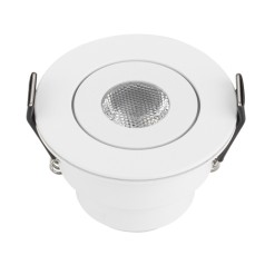 Мебельный светодиодный светильник LTM-R52WH 3W Warm White 30deg