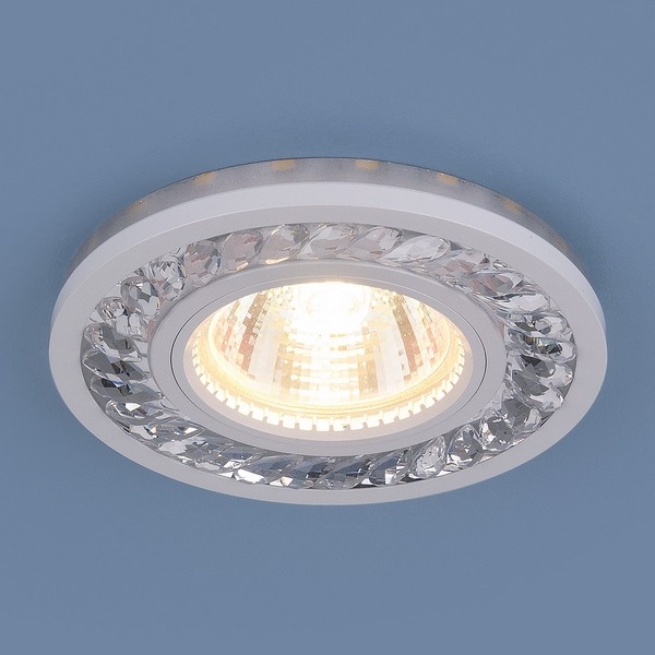 Точечный светильник 8355 MR16 CL/WH прозрачный/белый Elektrostandard