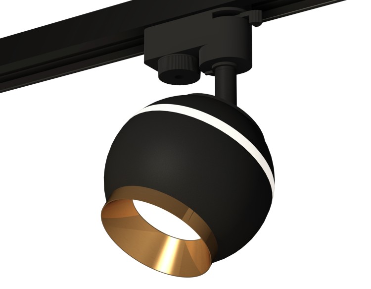 Комплект трекового однофазного светильника с подсветкой XT1102005