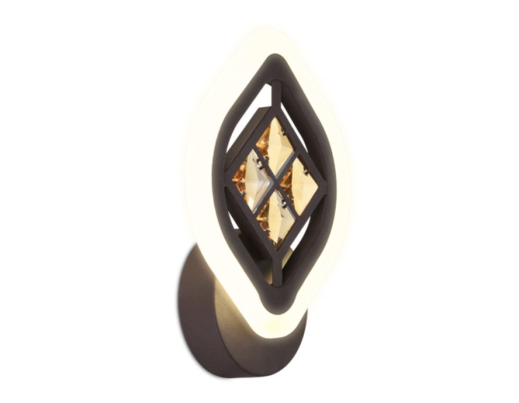Настенный светодиодный светильник с хрусталем Ambrella Light FA278 ACRYLICA