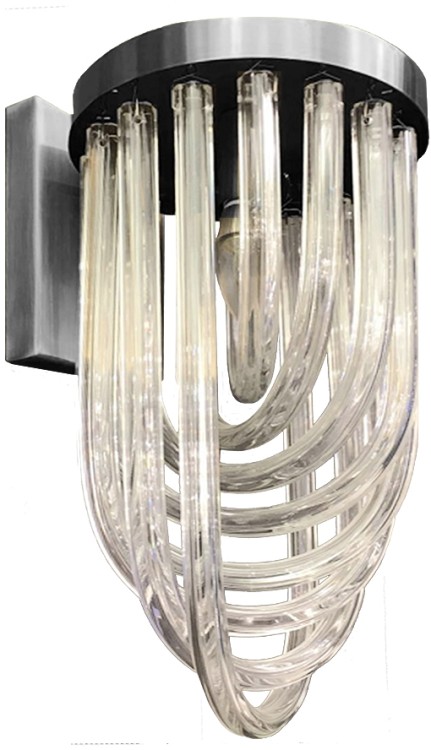 Бра Murano Glass A001-200 A1 chrome