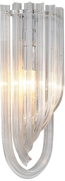 Бра Murano Glass KR0116W-1 chrome